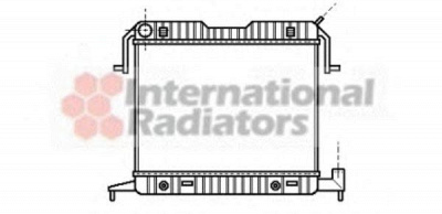 VAN WEZEL 37002086 -  Радиатор, охлаждение двигателя